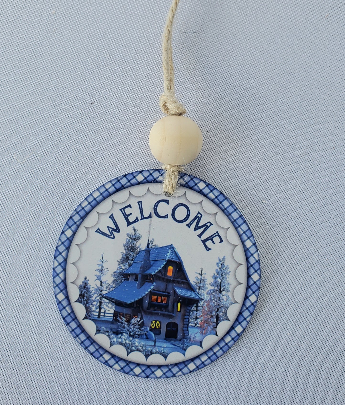 Welcome Christmas Ornament